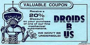 Droids-B-Us Coupon