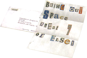 Space Quest 7 Ransom Note