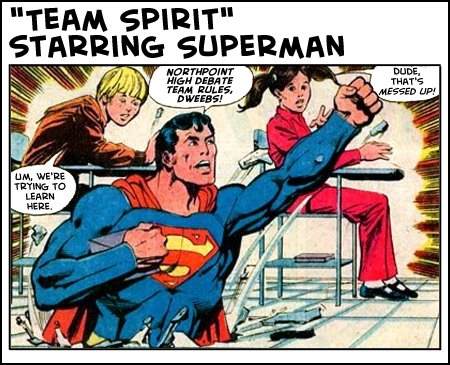 Team Spirit starring Superman
