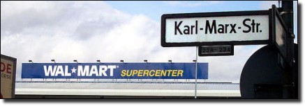 Wal-Mart on Karl Marx Street