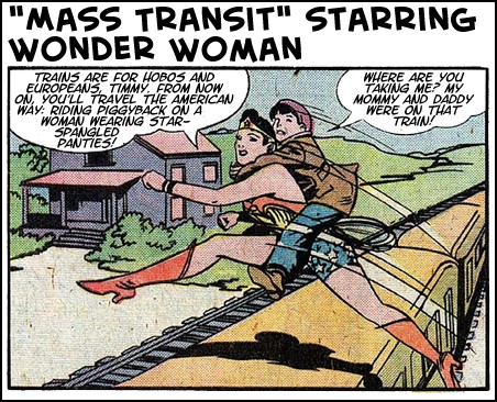 Mass Transit Starring Wonder Woman