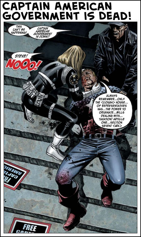 Captain American Government is Dead!