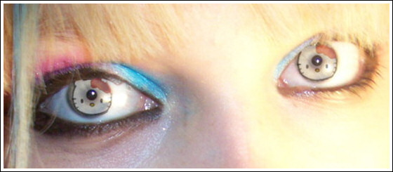 Hello Kitty Contact Lenses