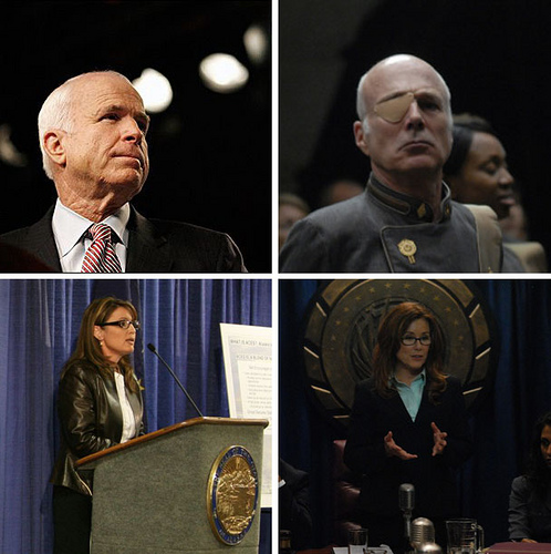 Tigh McCain Roslin Palin